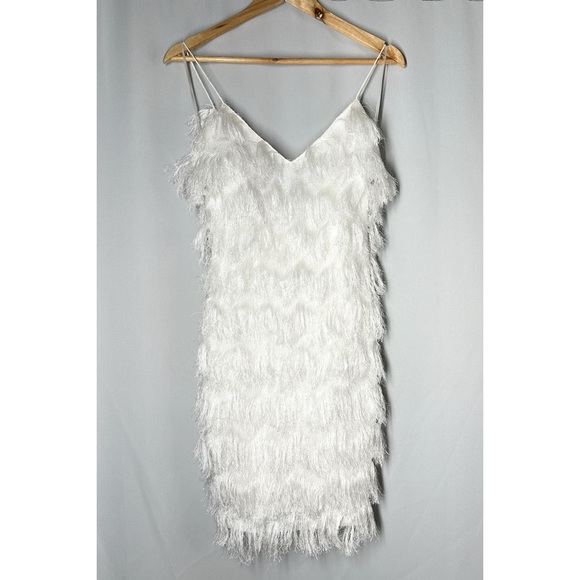 Anthropologie x BHLDN La Maison Talulah Brim Mini Fringe Dress Small - Picture 5 of 7
